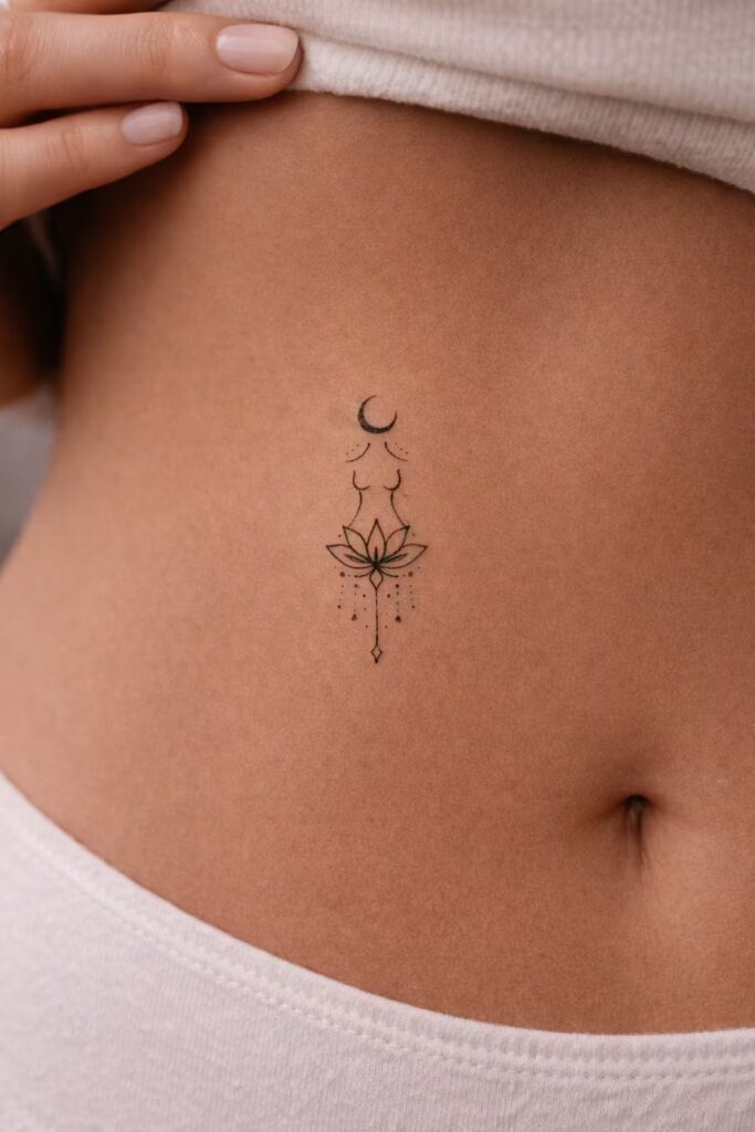 Abdominal Feminine Figure