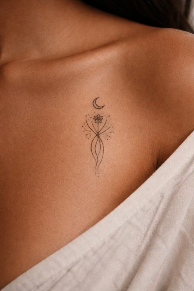 18 Feminine Energy Tattoo Symbols That Represent Intuition, Strength, and Soft Power
