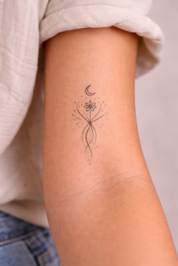 Forearm Flow Feminine Tattoo Symbols For Women