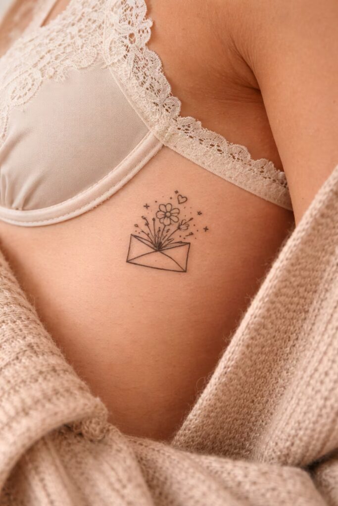 Floral Letter of the Heart