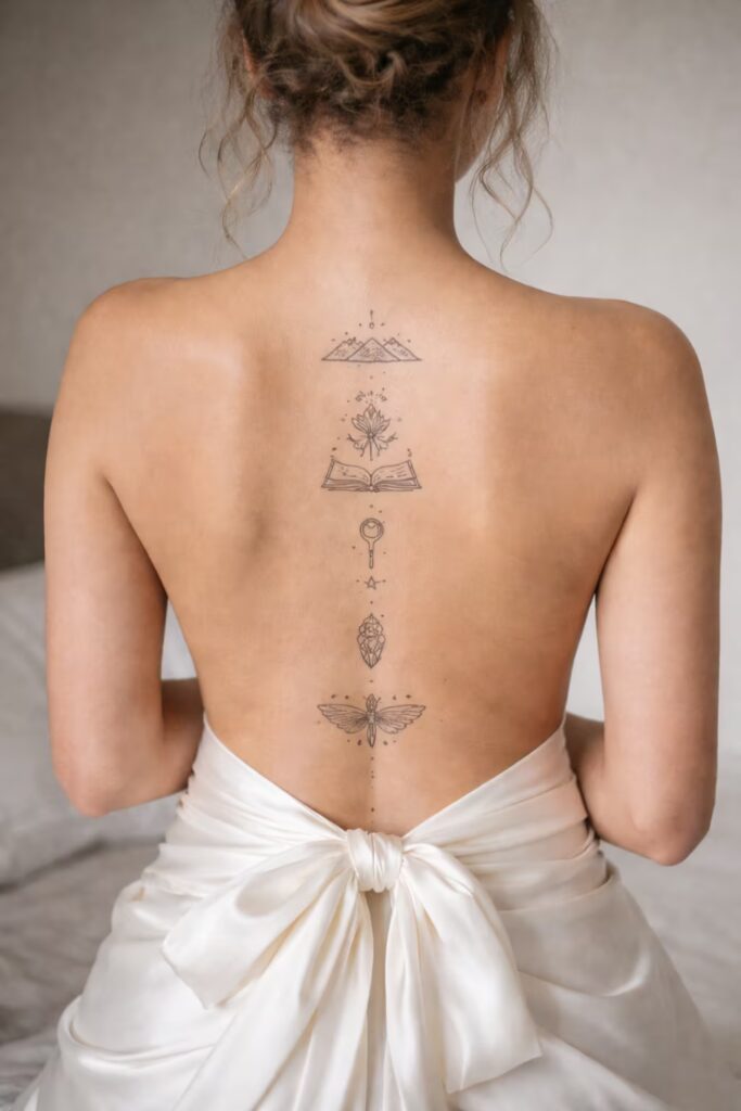 Nature’s Tale Back Tattoo for Women