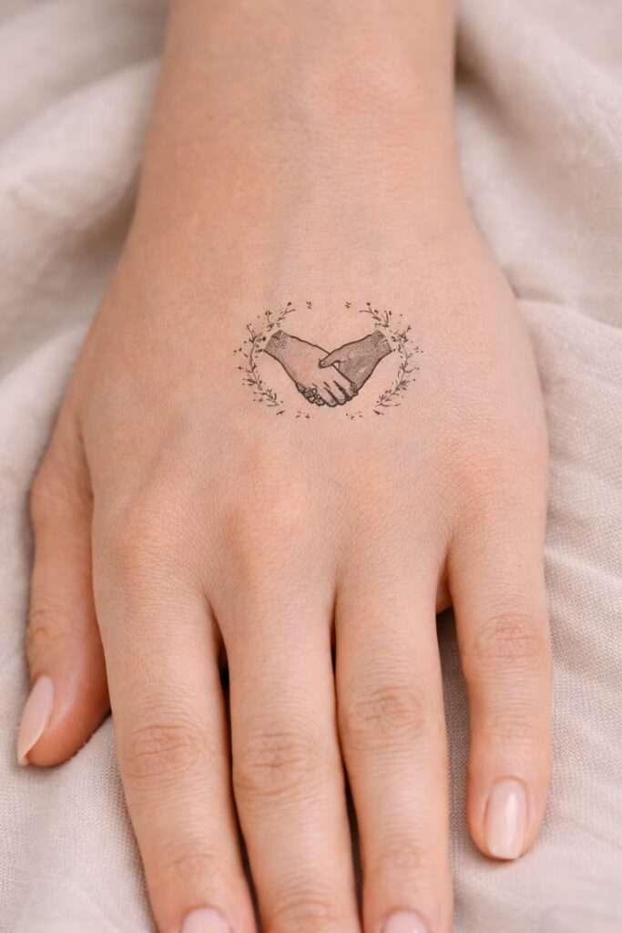 Unity in Hands Tattoo Design