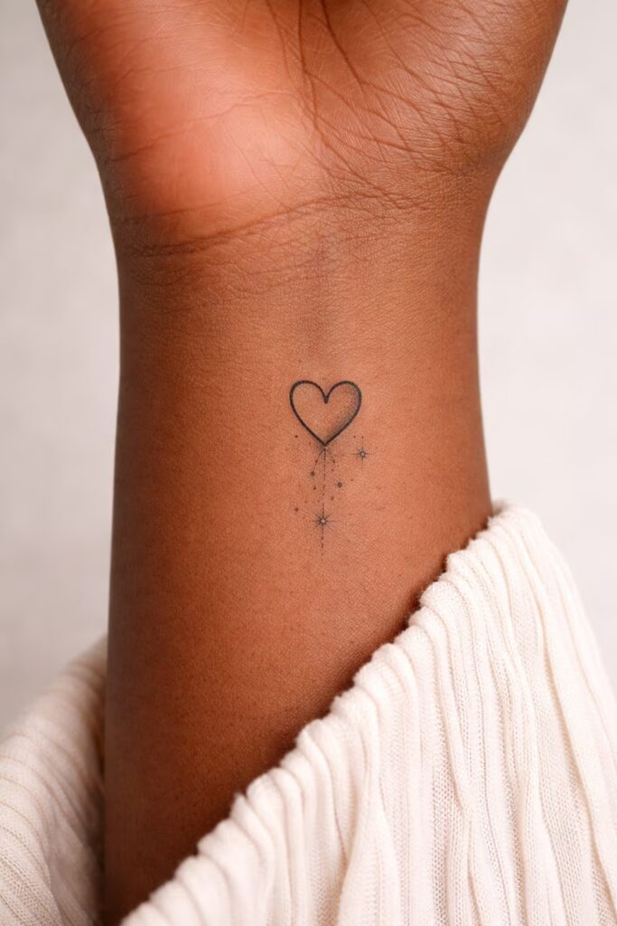 Heart of Certainty — Love Tatoo Symbol