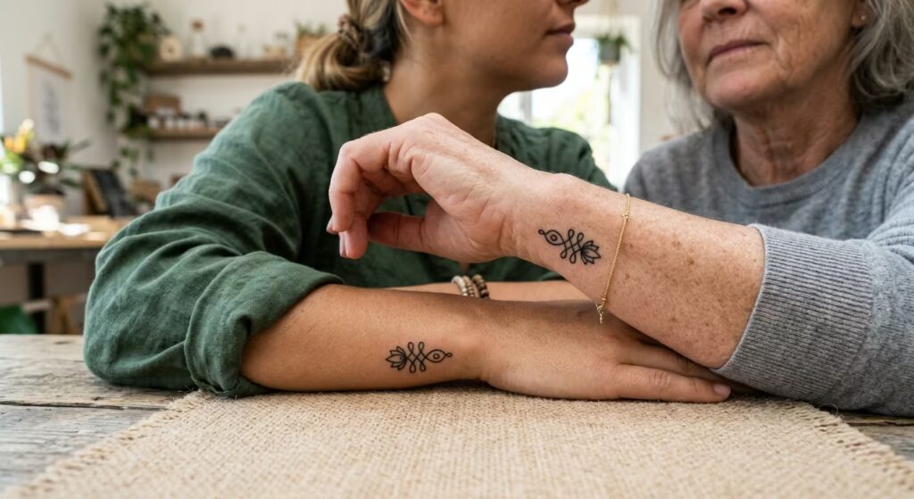 Celtic Knot Unalome Path