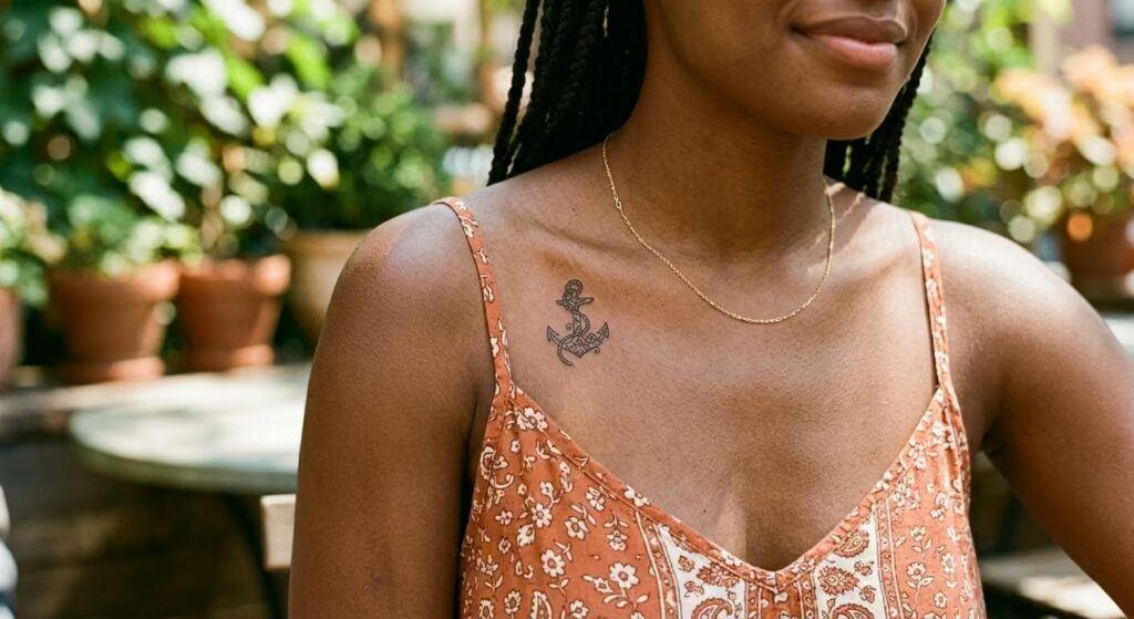 Henna-Inspired Anchor