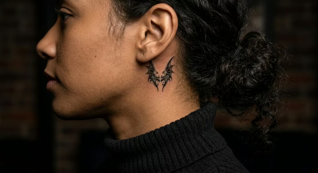 Lilith's Wings Neo-Tribal Blackwork