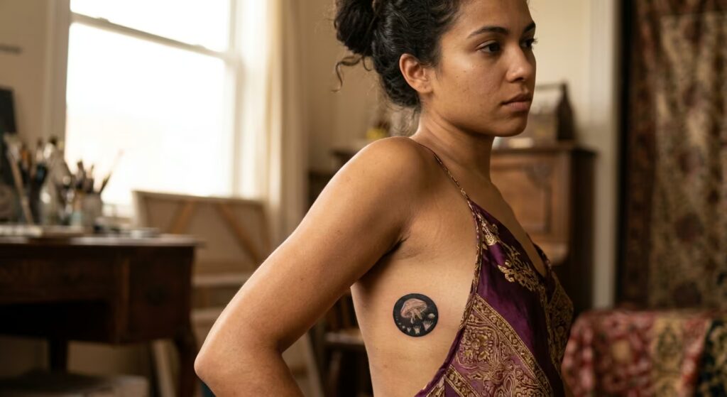 Moon Jelly Life Cycle Jellyfish Tattoo Design