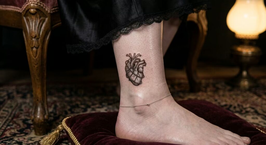 The Anatomical Heart in Chains Molting Transformation