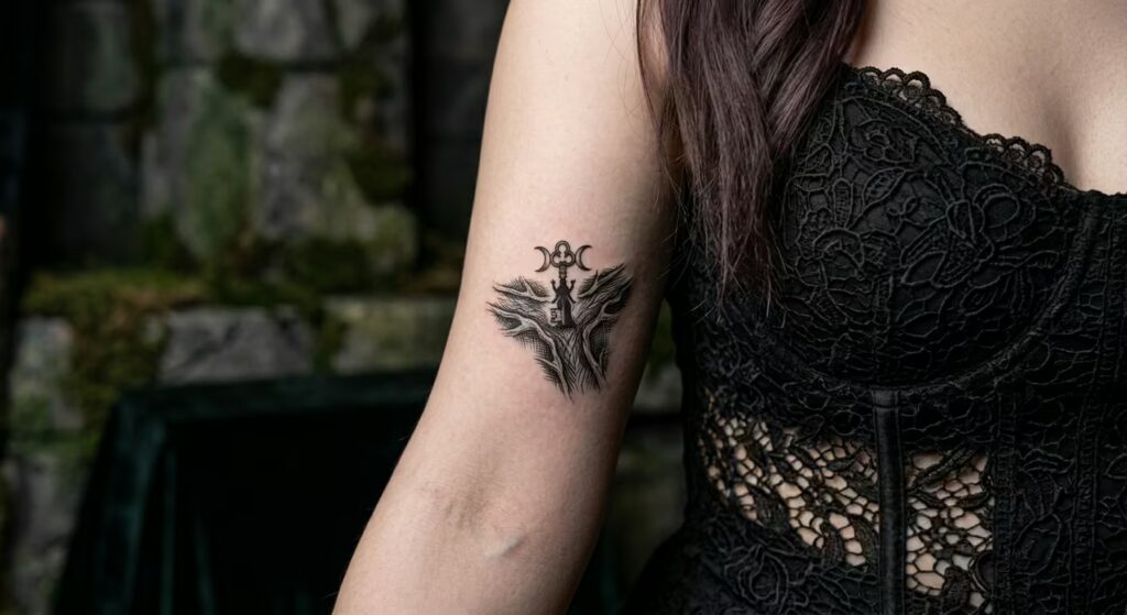 The Hecate Crossroads Graphic Novel Inking