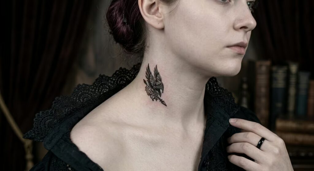 The Valkyrie's Armor Victorian Mourning Filigree