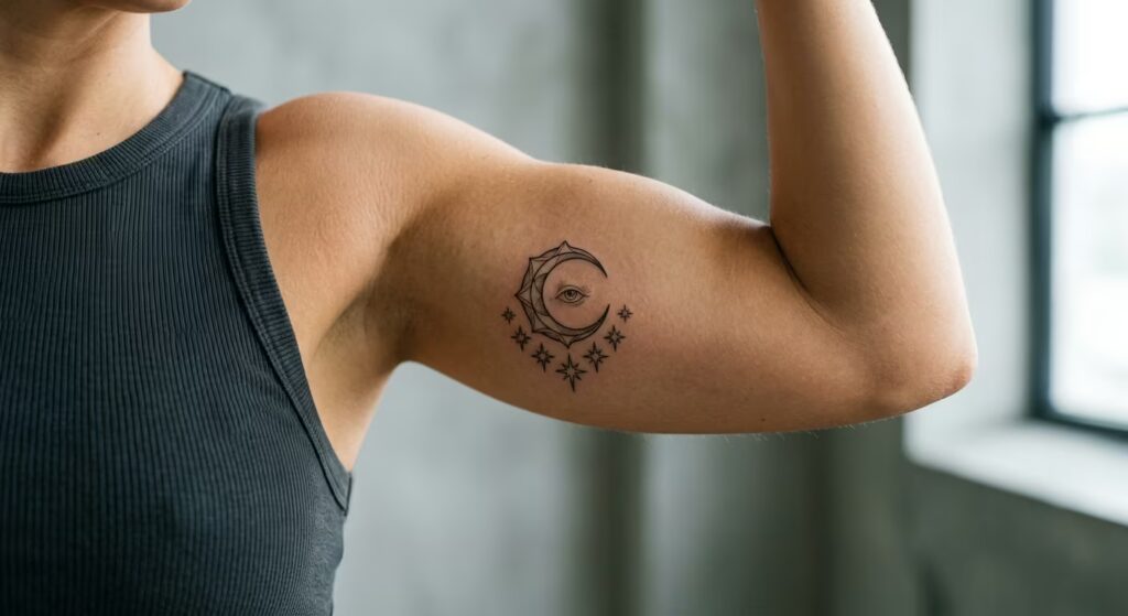 A Mother_s Watch_ The Sentinel Moon Mommy Tattoo