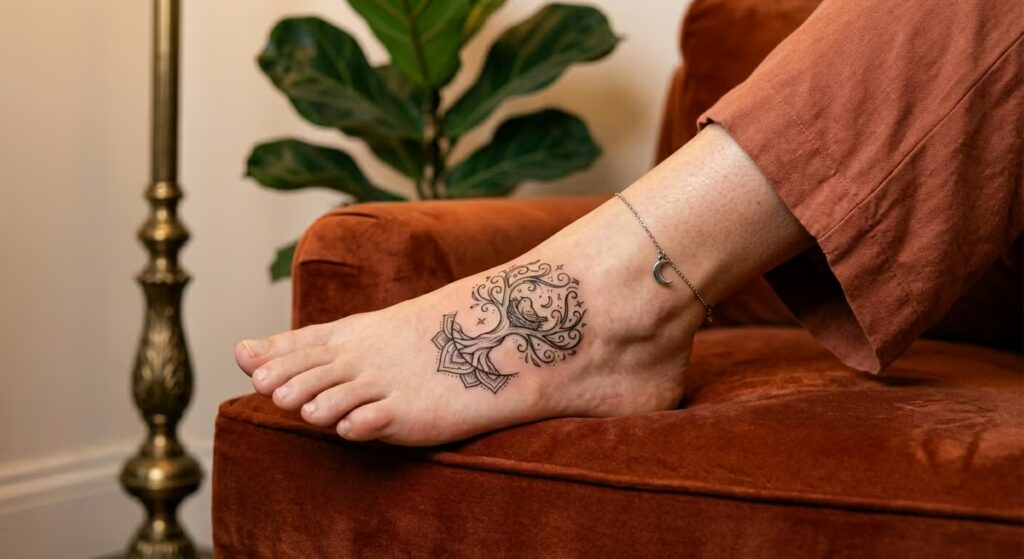 The Lullaby Tree Mommy tattoo