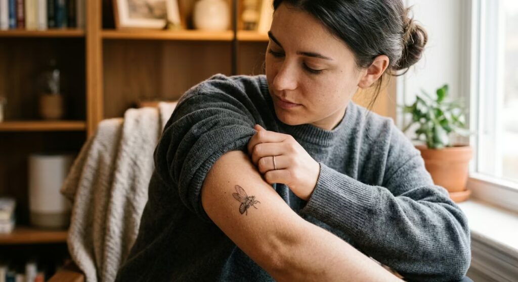 The Emergent Exuvia_ A Timeless Tattoo That Represents Change and Growth