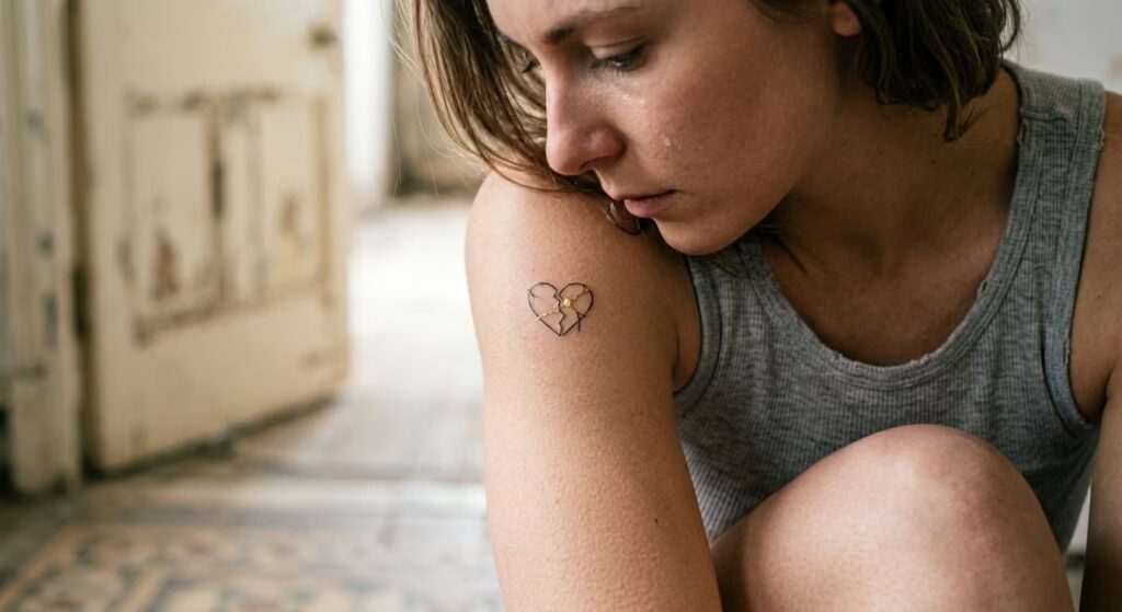 The Golden Repair_ A Tattoo that Represents Change and Growth