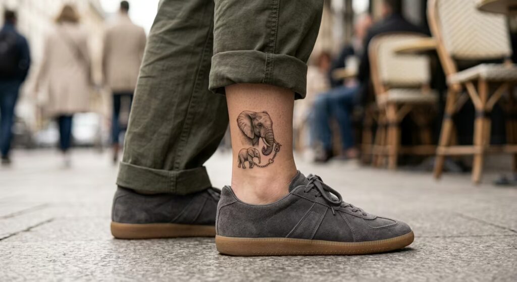 The Tethered Bond Mommy tattoo