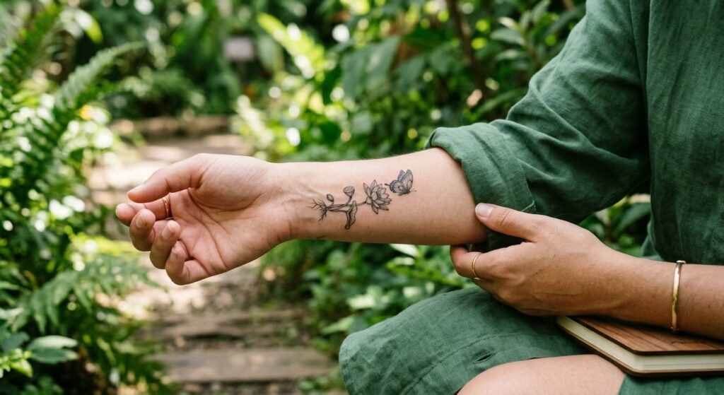The Verdant Metamorphosis_ A as one of the Tattoos That Represents Change and Growth
