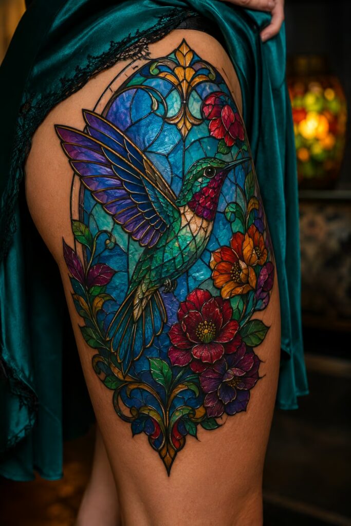 Urban-Sketch-Chaos-hummingbird-tattoo-Ideas.avif

