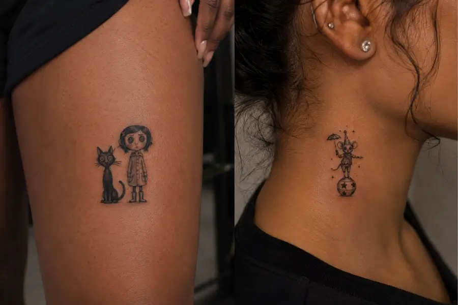 15 Coraline Tattoo Ideas for Women, With Meaning and Placement