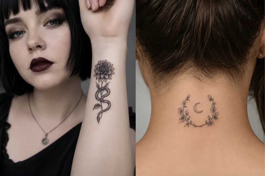 15 Witchy Flower Tattoo Ideas for Women (With Meanings)