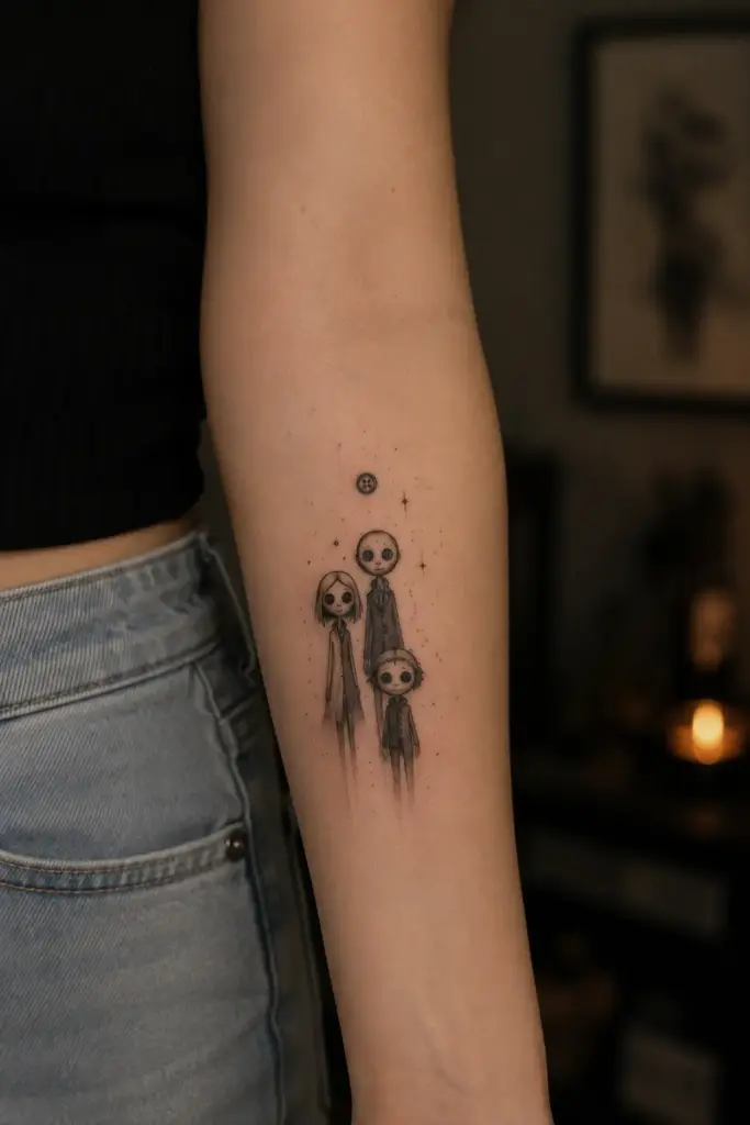 The Other Family Forearm Tattoo